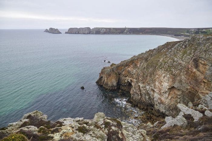 Vue mer depuis la presqu'île de Crozon