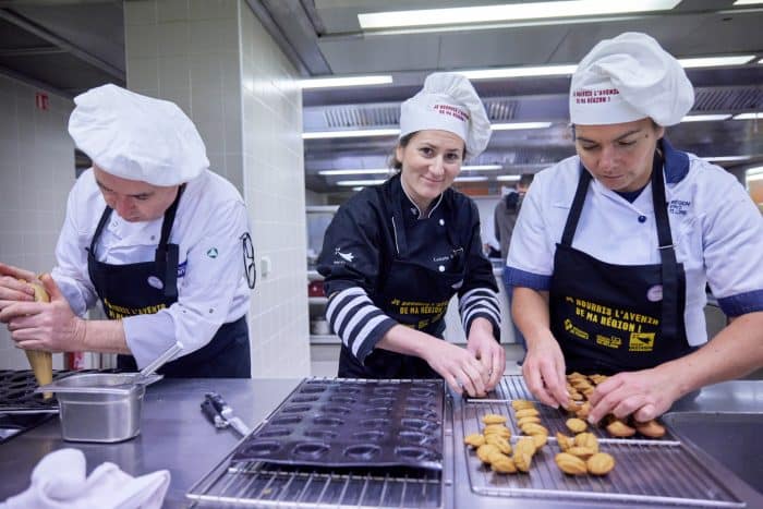 "Classe gourmande" à Blois : rencontres de chefs cuisiniers des lycées